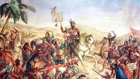 Hernán Cortés az Aranyországba érkezik