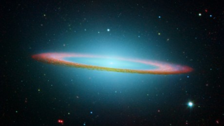 Sombrero-galaxis a kettős “személyiségű” csillagváros
