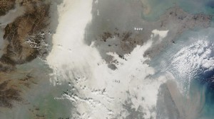 Az űrből is lehet látni a kínai légszennyezés jeleit